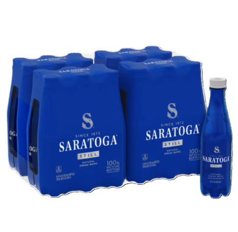 Saratoga Still Water (Plastic Bottles) 16 oz. (Full Pallet)